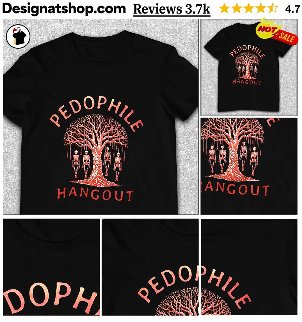 Skeleton tree apparel Pedophile Hangout shirt