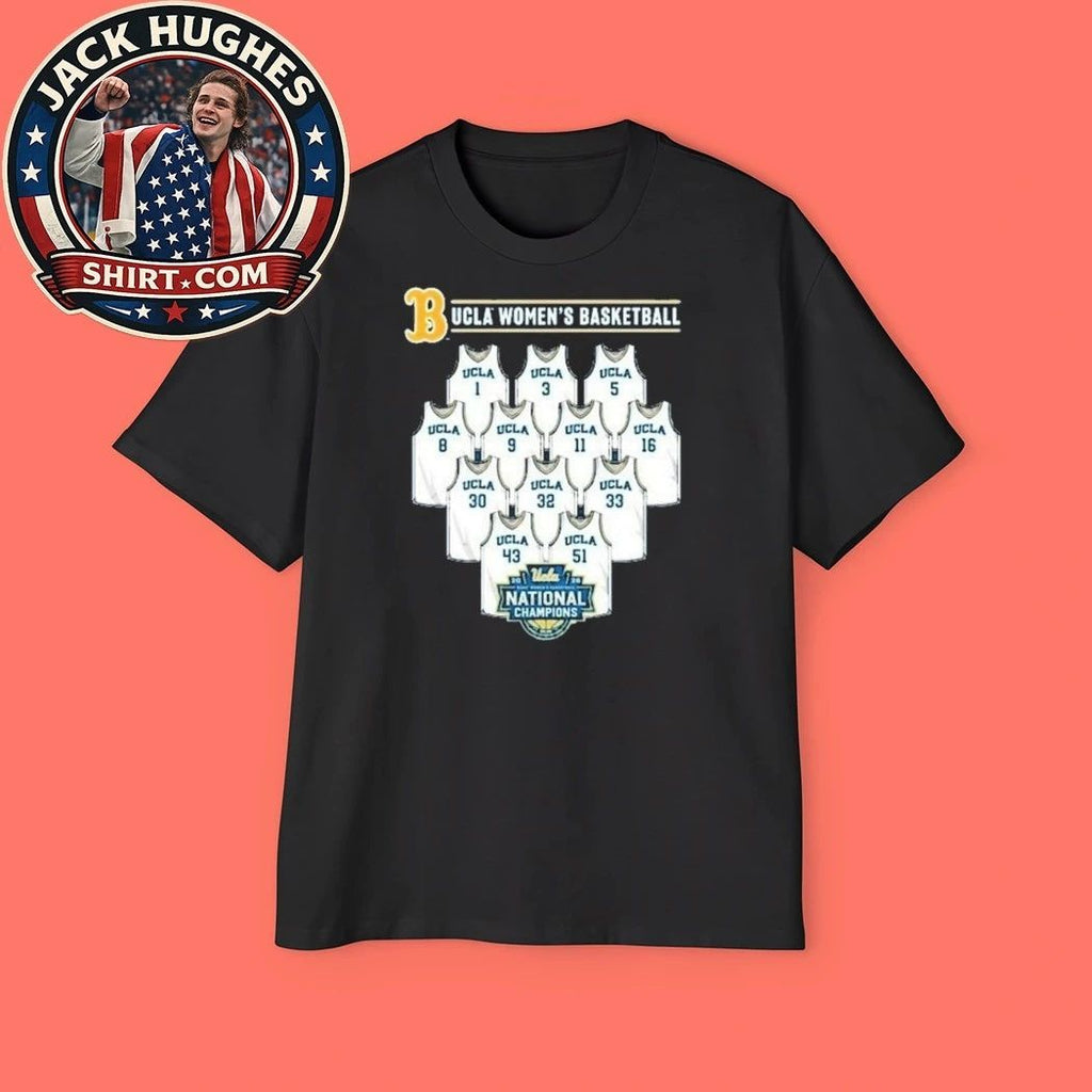 Original UCLA Bruins Women’s Basketball National Champs NIL Team Shirt