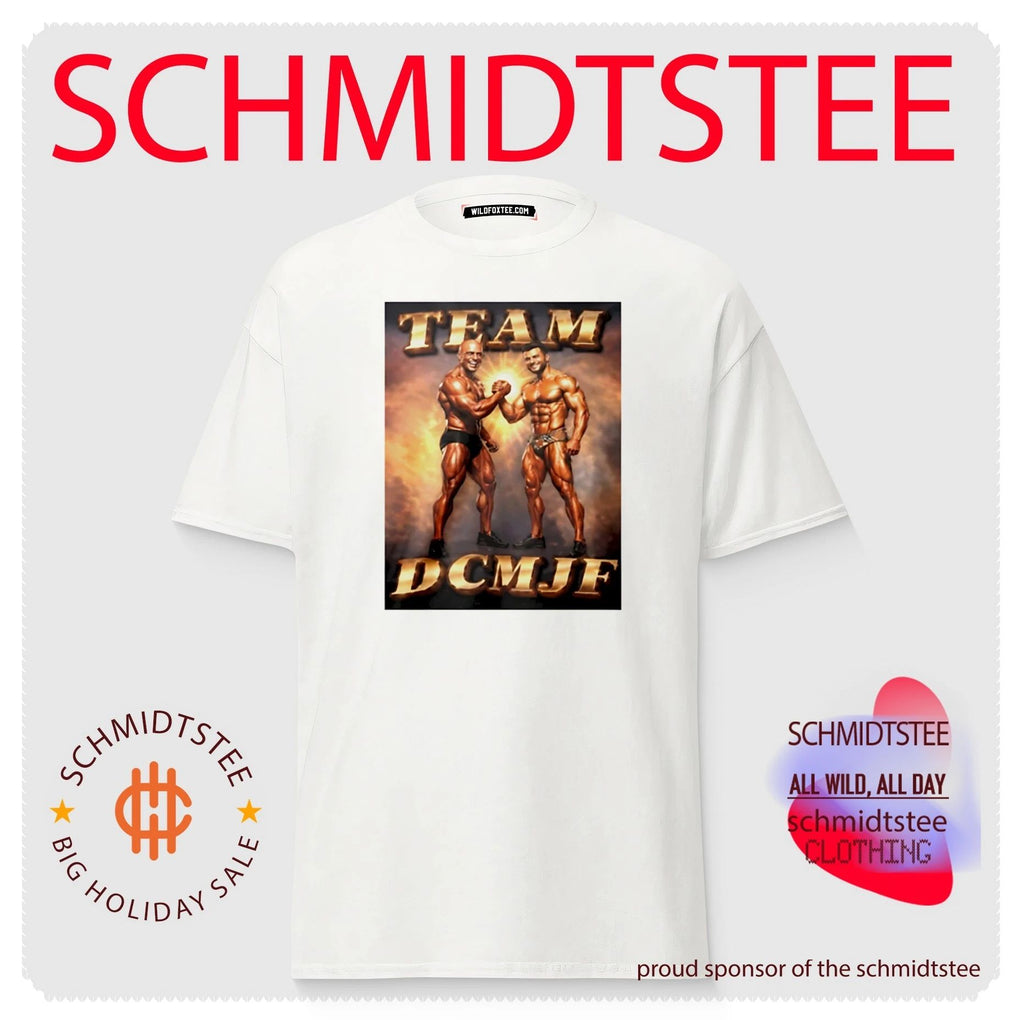 Team DCMJF Bodybuilding fitness gym muscle shirt