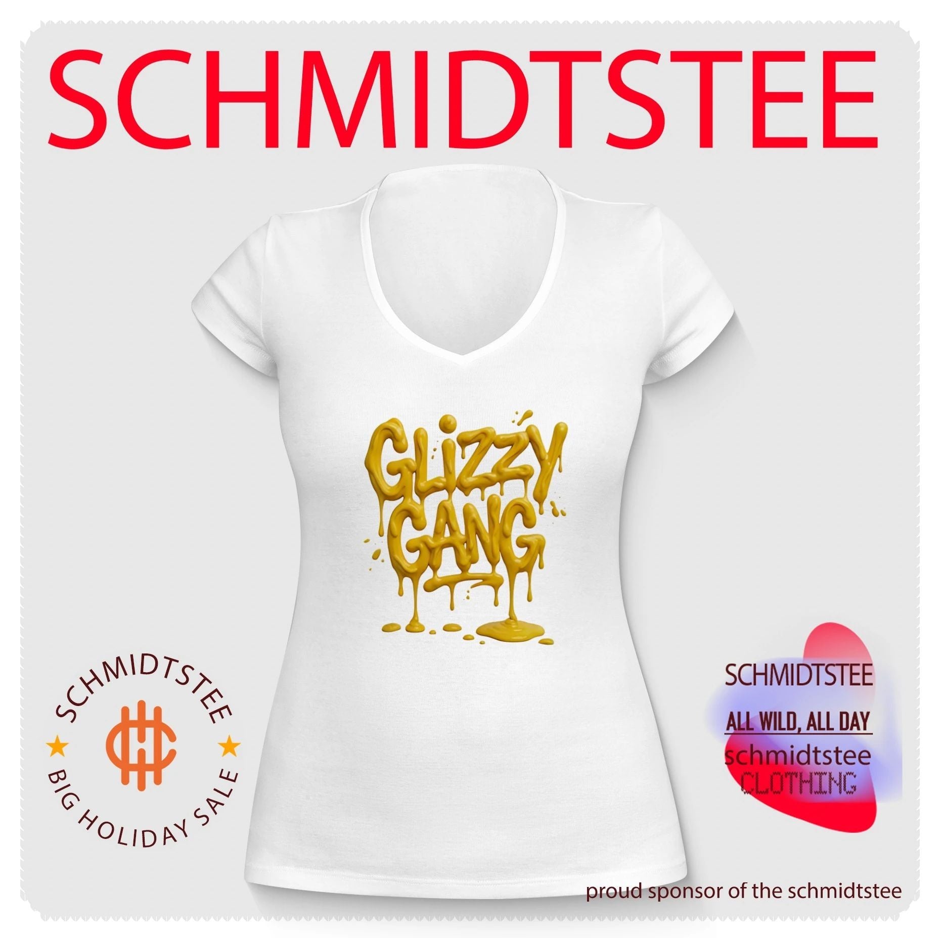 Glizzy Gang mustard shirt