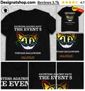 Haunters against hate cat event 5 vintage halloween radisson kalamazoo shirt