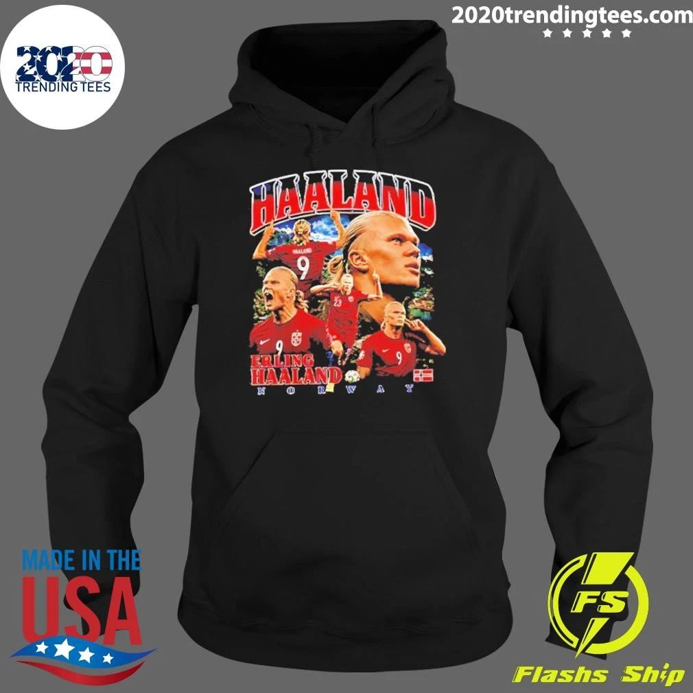 Erling Haaland World Cup 2026 Collage 90s Bootleg Shirt