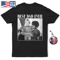 Custom Photo Best Dad Ever No 1 Grandpa - Personalized T Shirt
