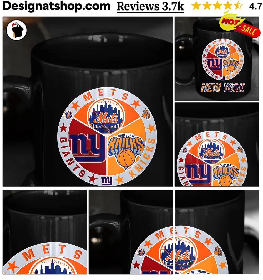 New York Mets Giants Knicks sports Met Giants Knicks shirt