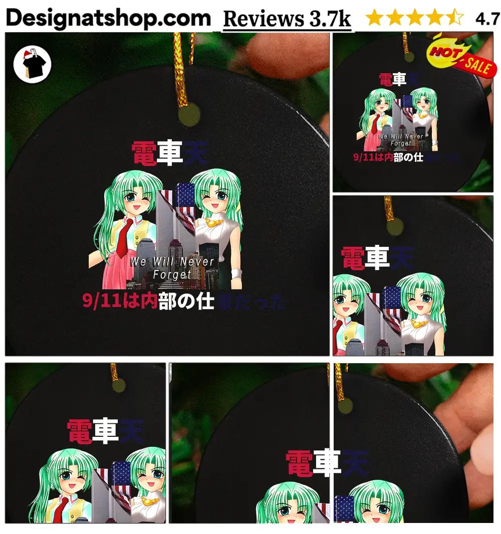 Mion and Shion Sonozaki We Will Never Forget 9 11 Tower shirt