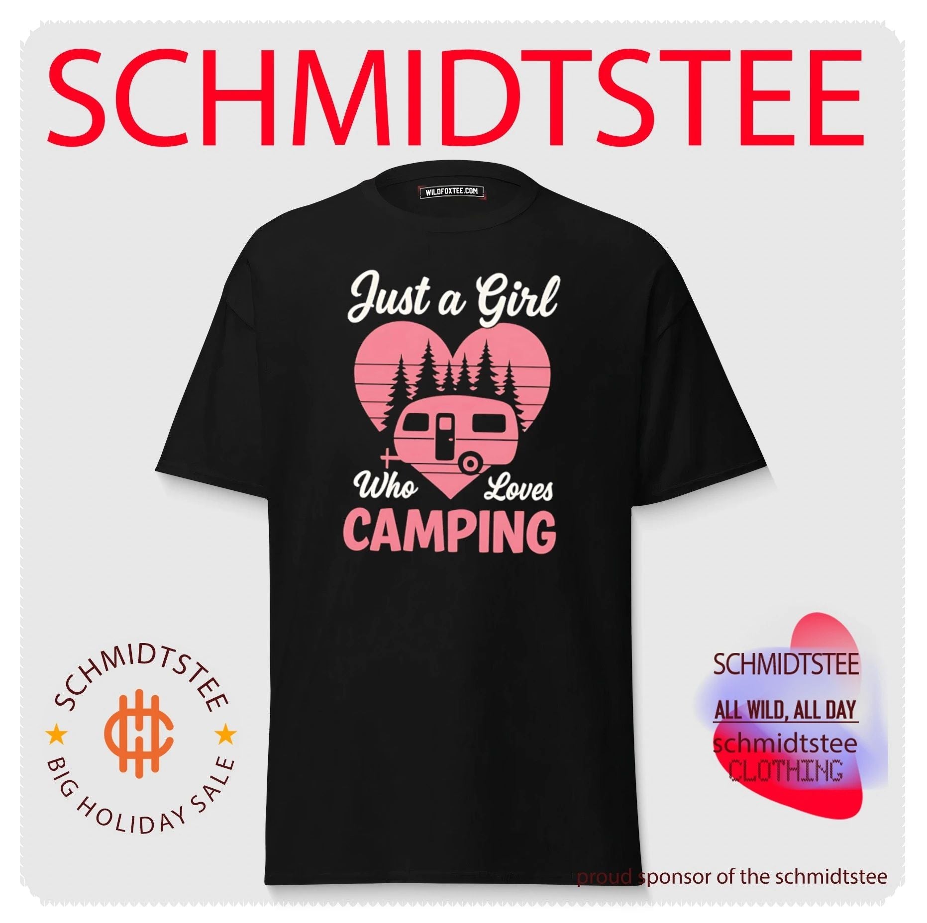 Just a girl who loves camping shirt