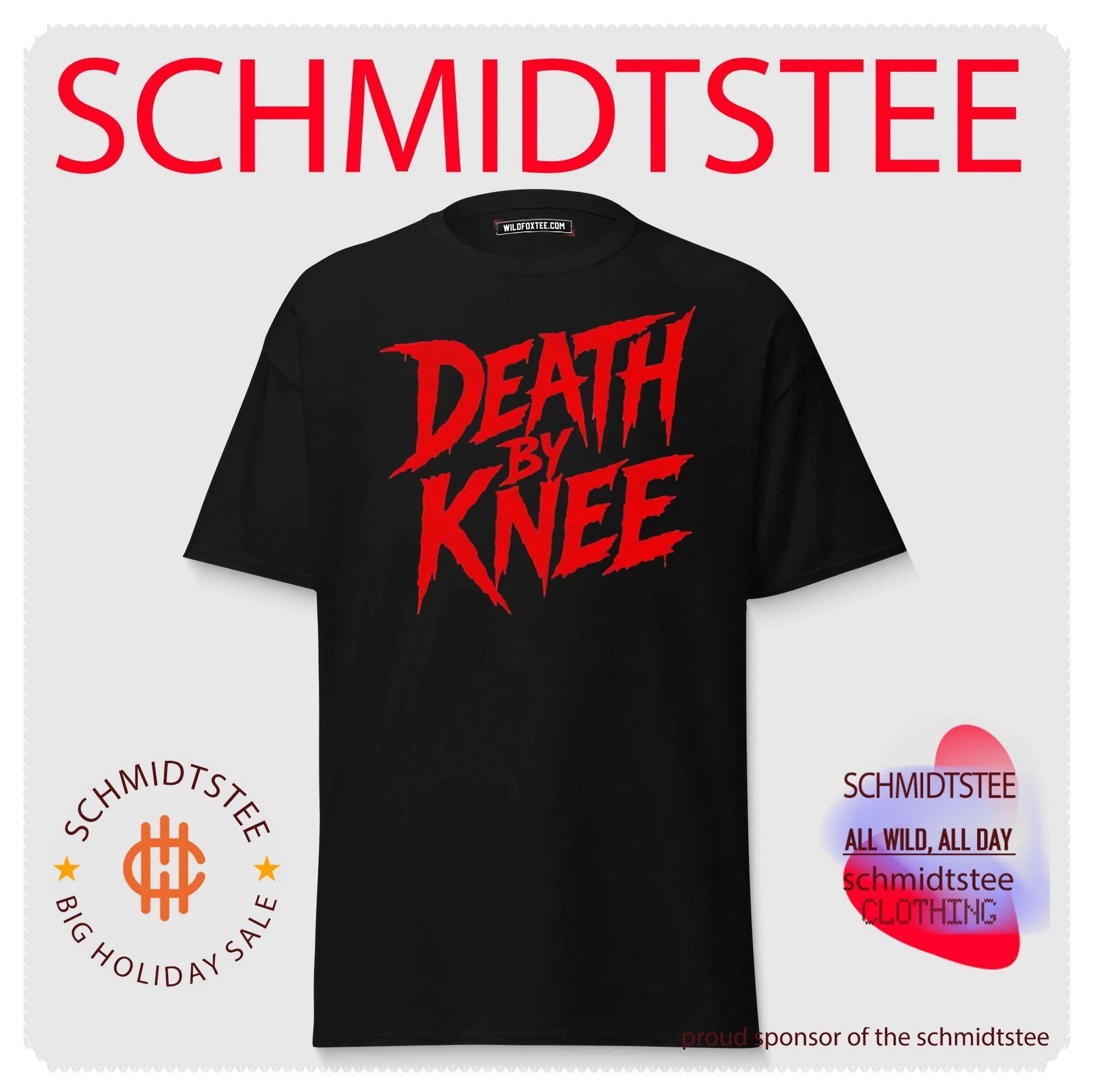Tony Clash death by knee DBK shirt