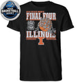 Illinois Fighting Illini Navy Blue Blue 84 2026 Men’s Basketball Final Four Logo Graphic T-Shirt