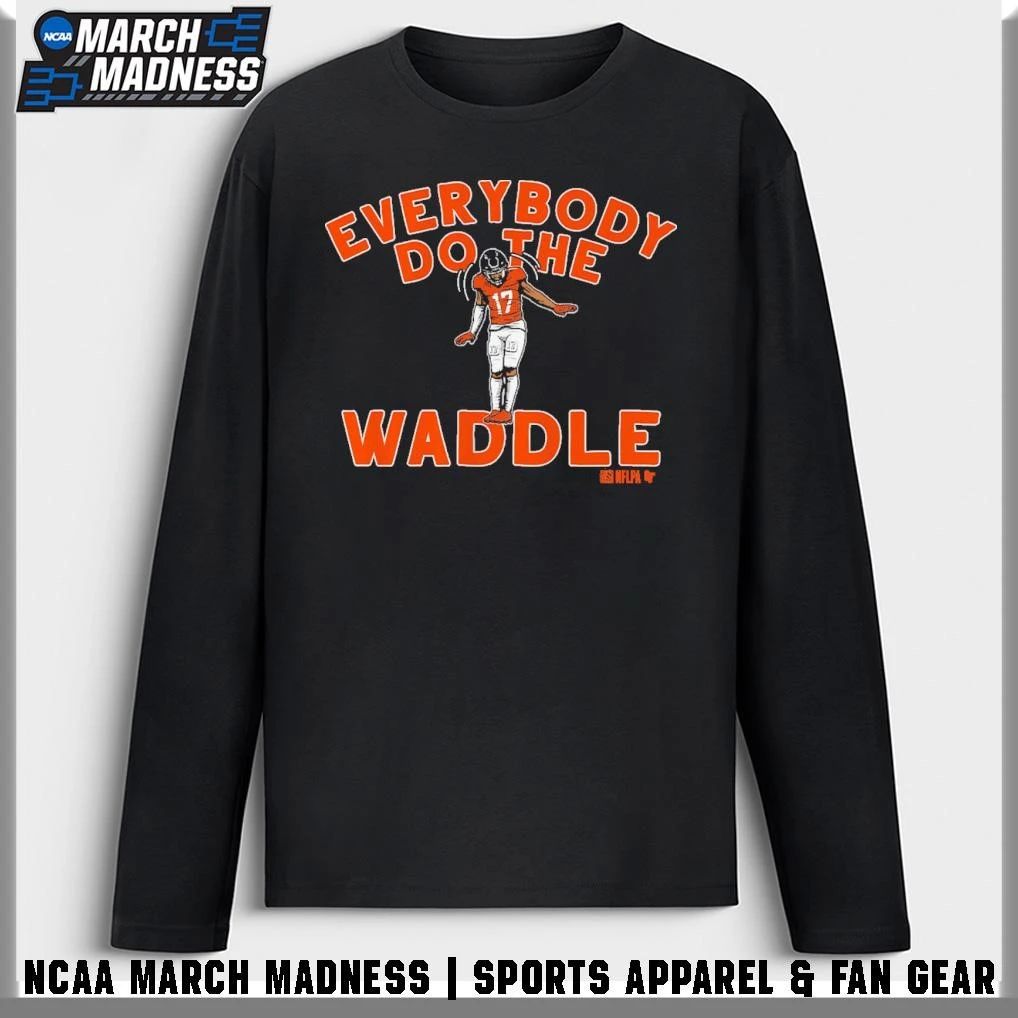 Jaylen Waddle Denver Everybody do the Waddle T-Shirt