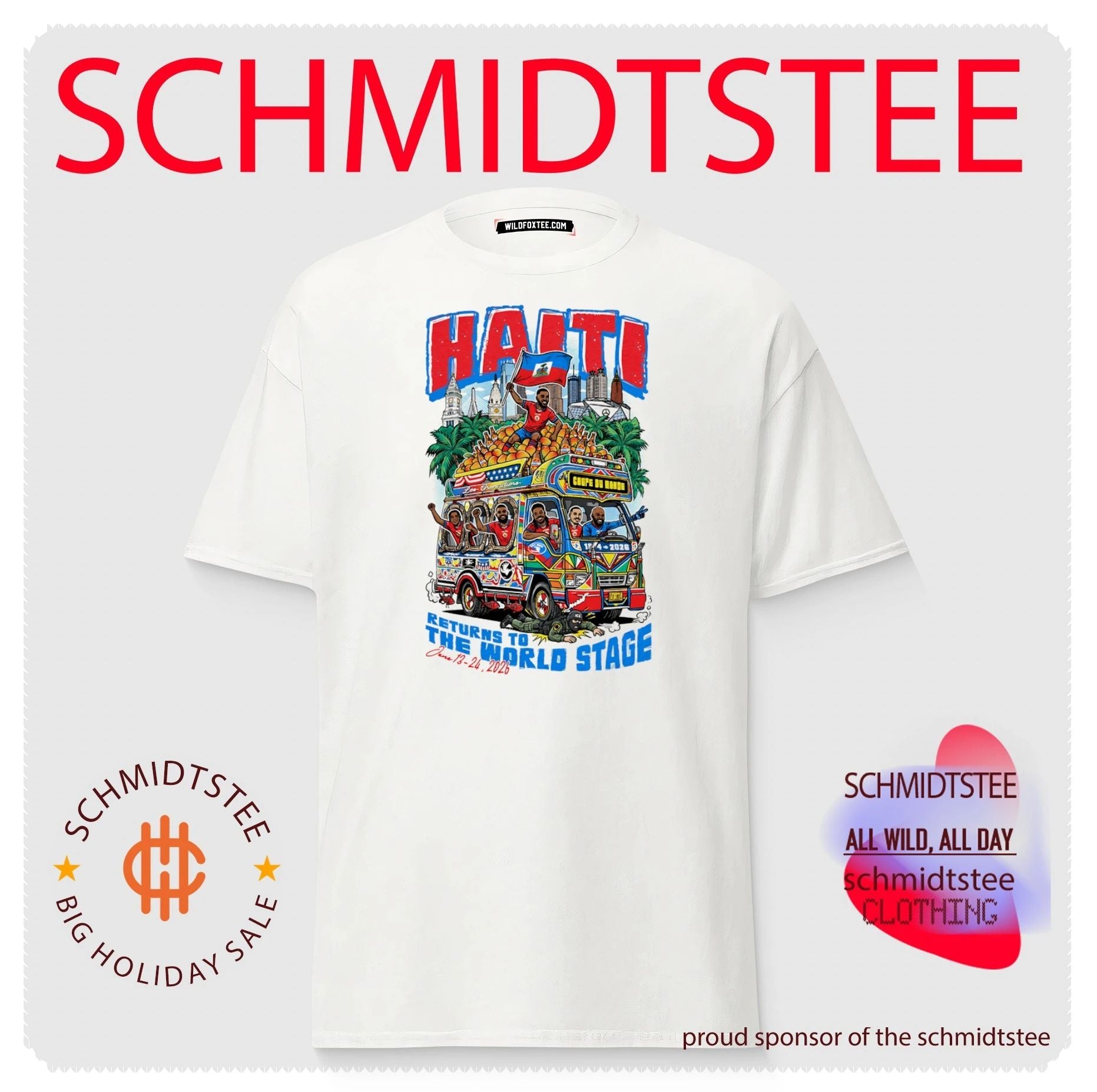 Haiti Les Grenadiers Returns to the World Stage 2026 shirt