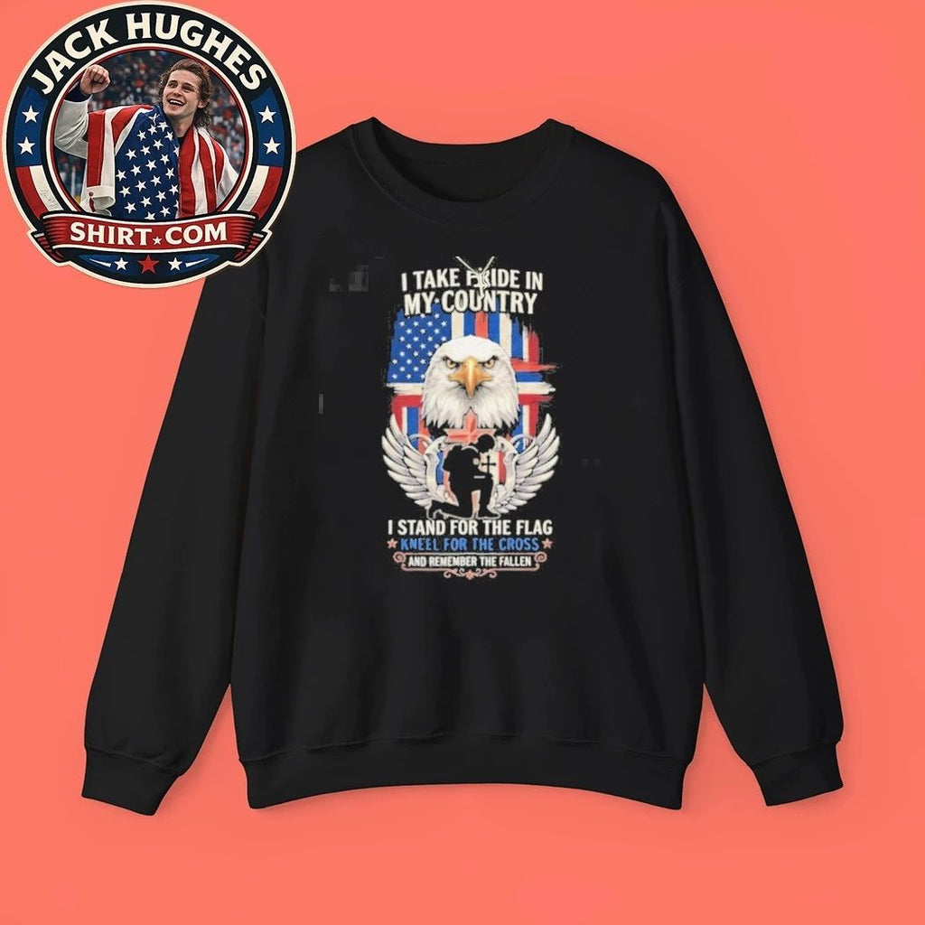 Original I Stand For The Flag Kneel For The Cross Fallen Soldier Shirt