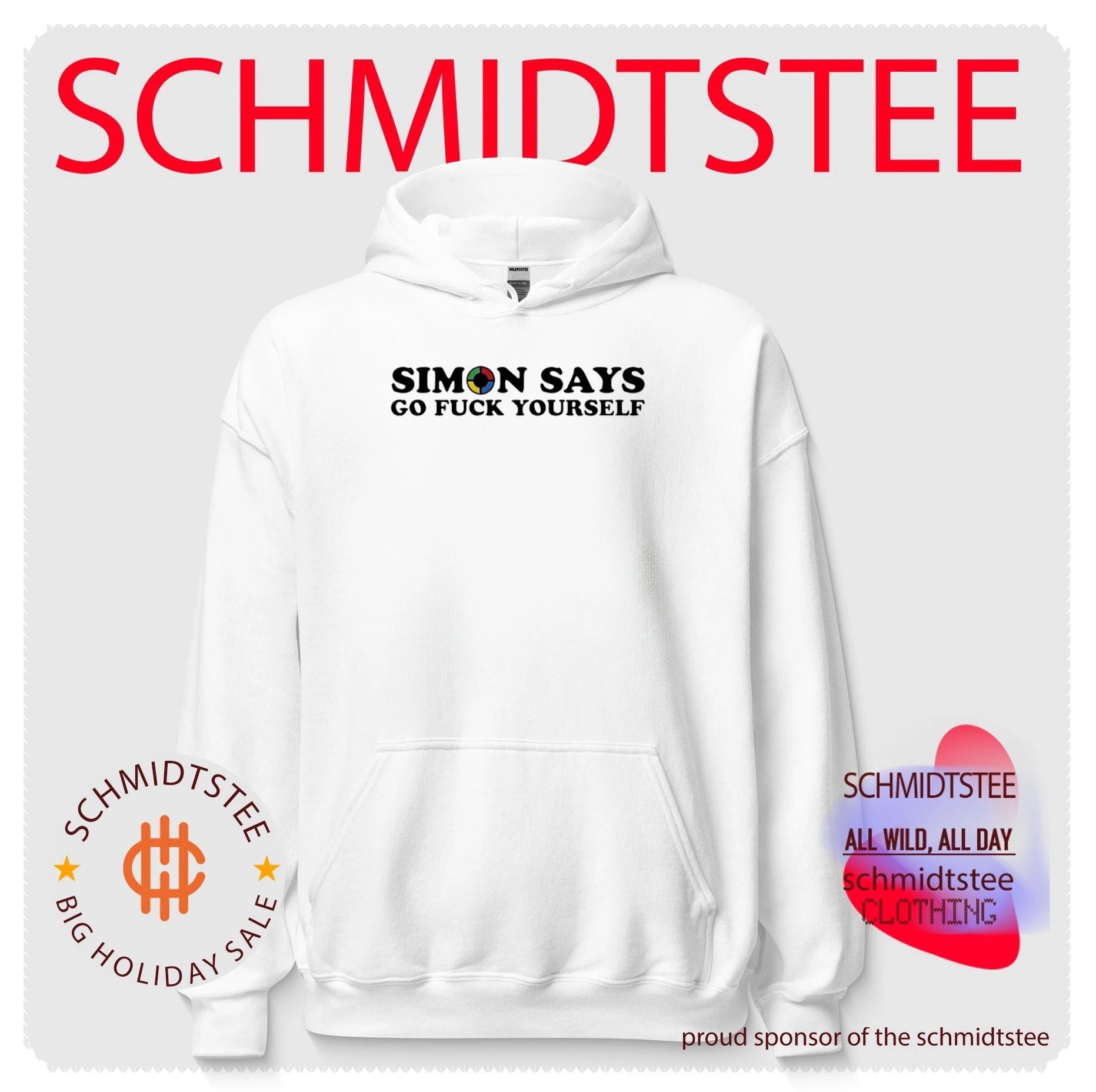 Simon Says Go Fuck Yourself funny sarcastic shirt