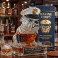 United States Marine Corps 250th Anniversary Whiskey Decanter