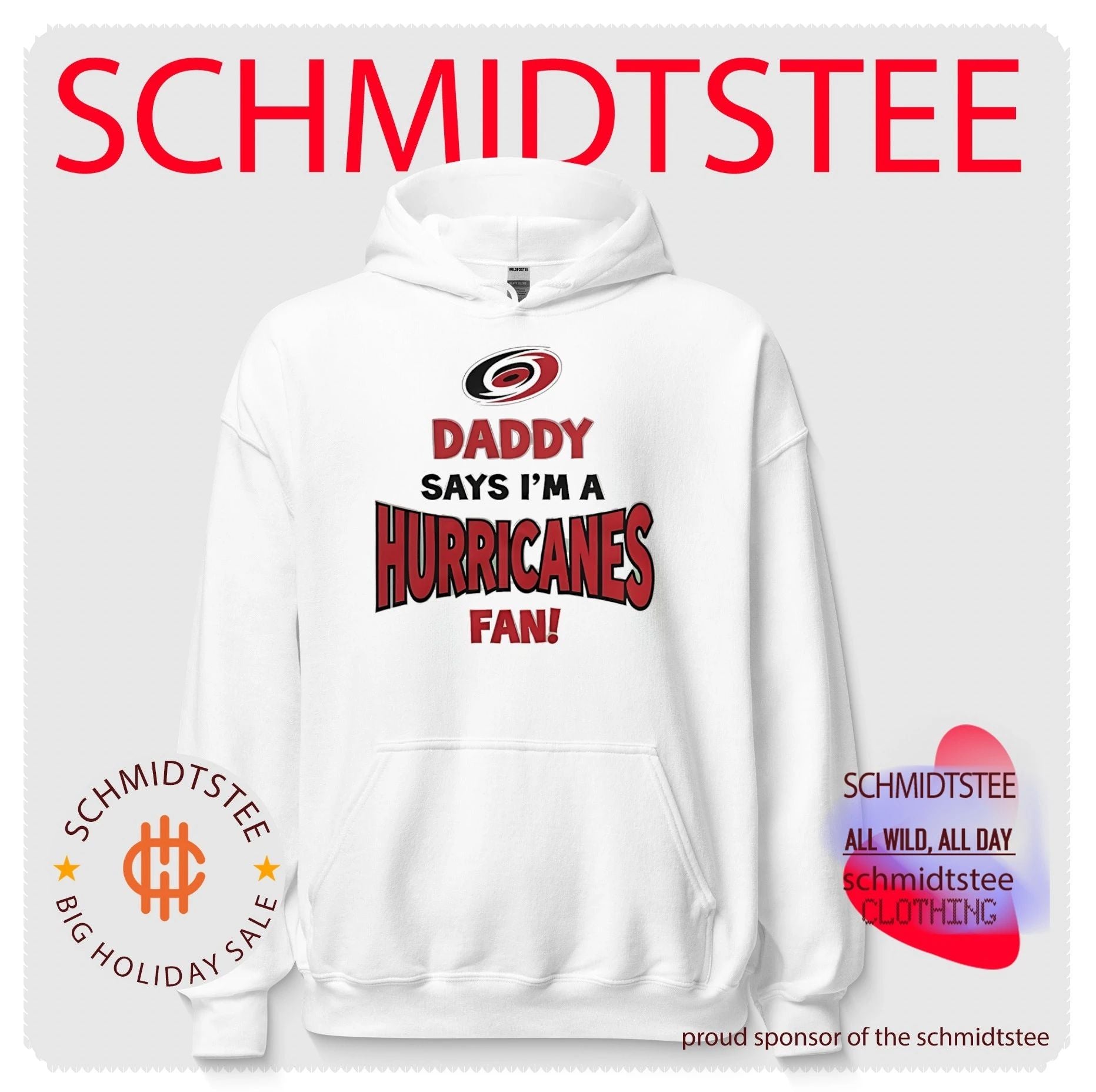 Daddy says I’m a Carolina Hurricanes fan shirt