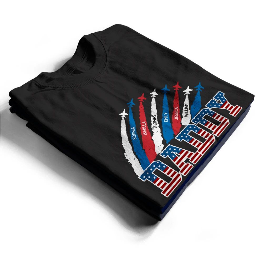 Stars & Stripes Grandma Grandpa 250th Anniversary - Personalized T Shirt