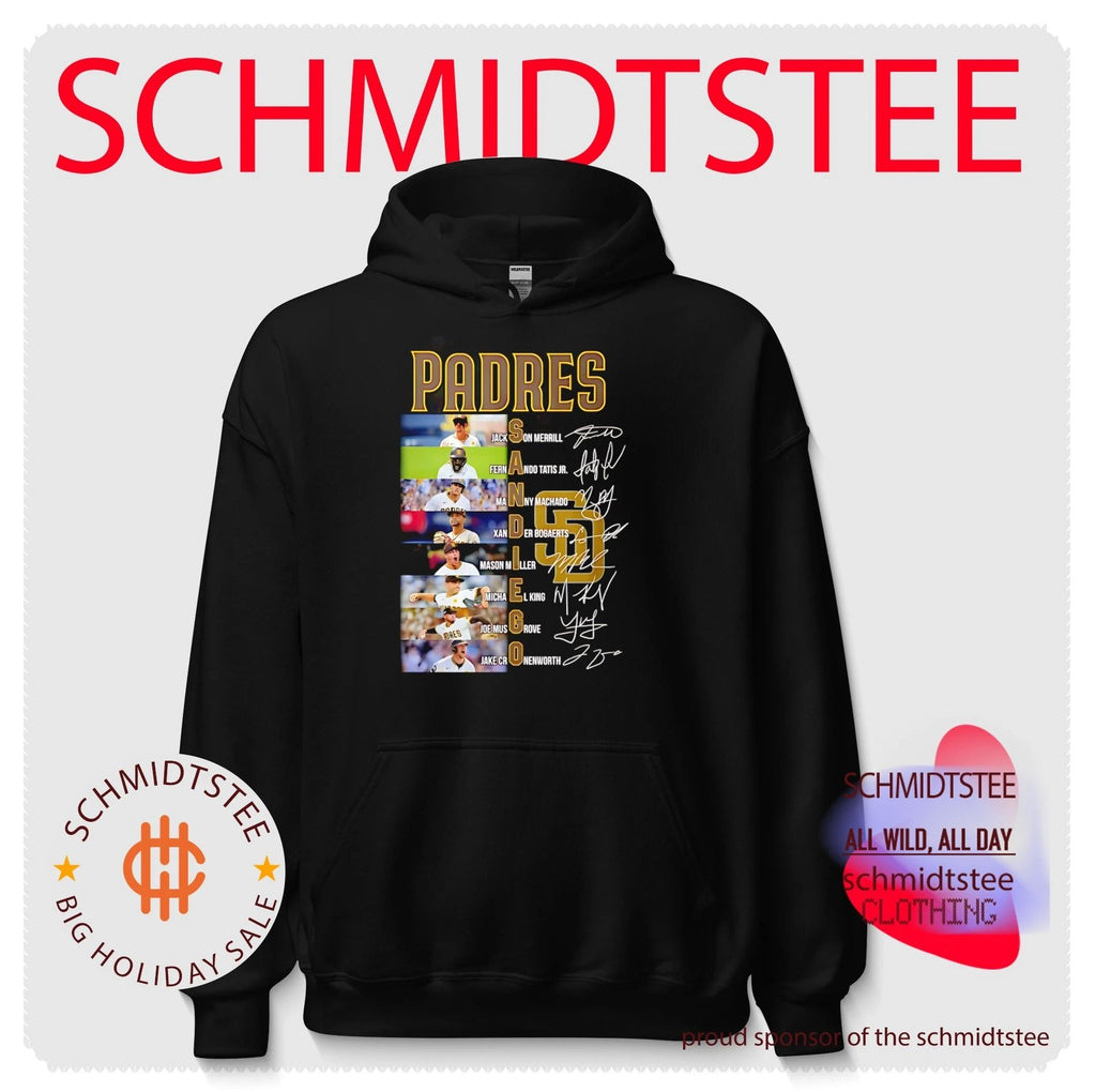 San Diego Padres players name signature shirt
