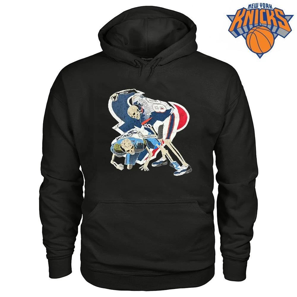 Andre Johnson vs Cortland Finnegan Skeleton Football Fight Vintage Graphic Shirt