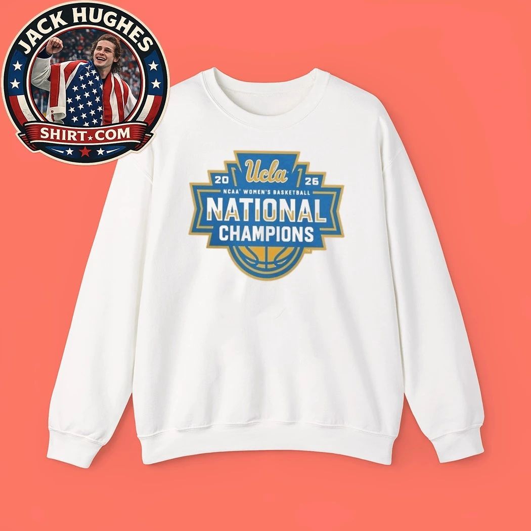 UCLA Bruins 2026 NCAA Women’s Basketball National Champions Fast Lock Logo T-Shirt
