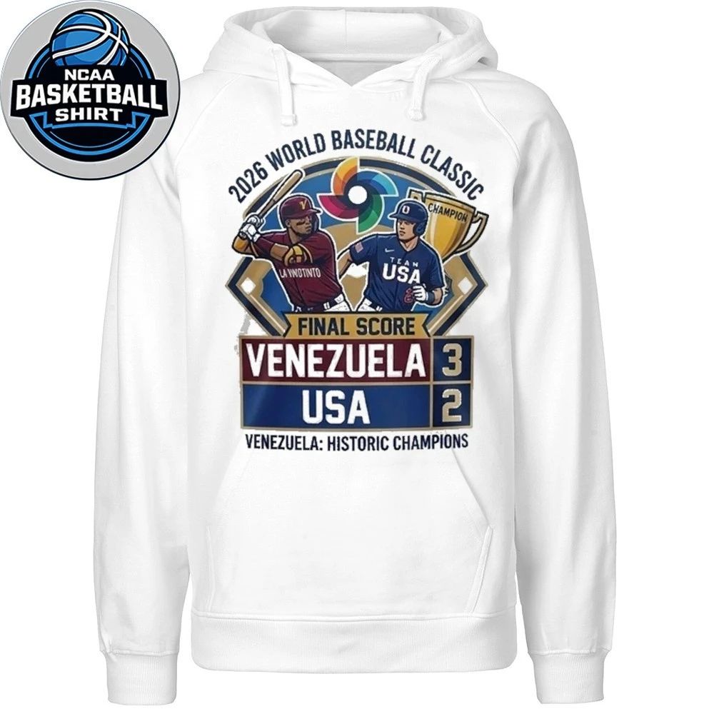 Venezuela beats USA to win 2026 World Baseball Classic championship Logo T-Shirt