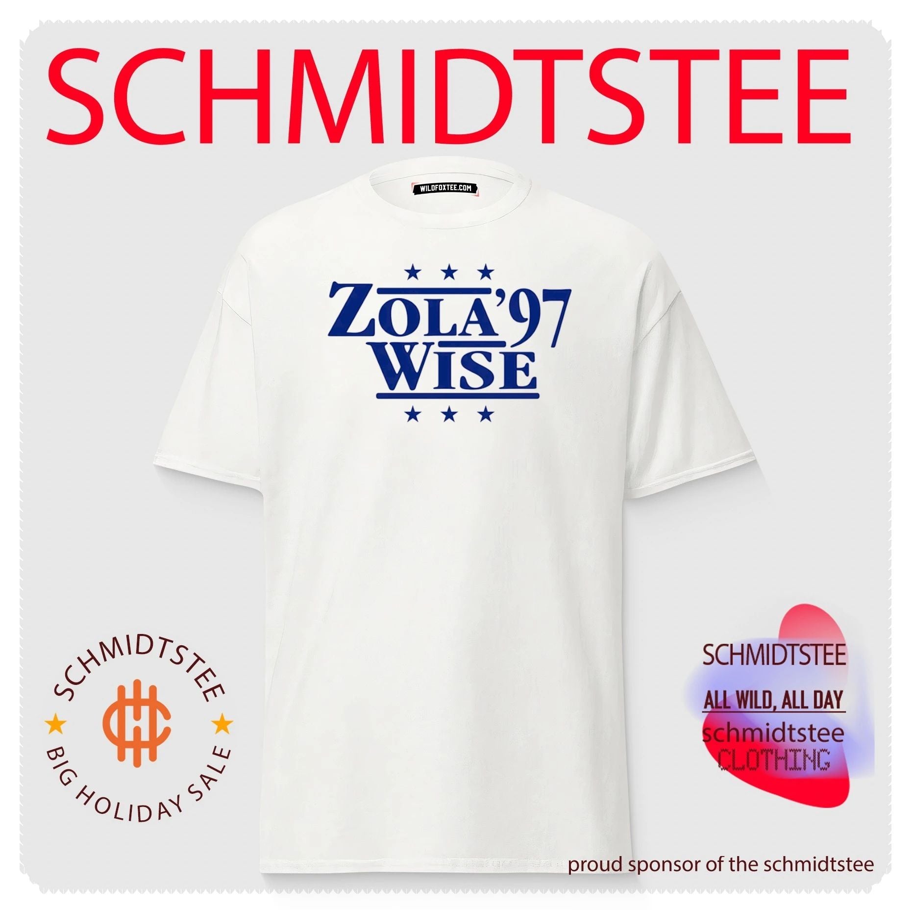 Zola and Wise ’97 Chelsea Retro Premier League shirt