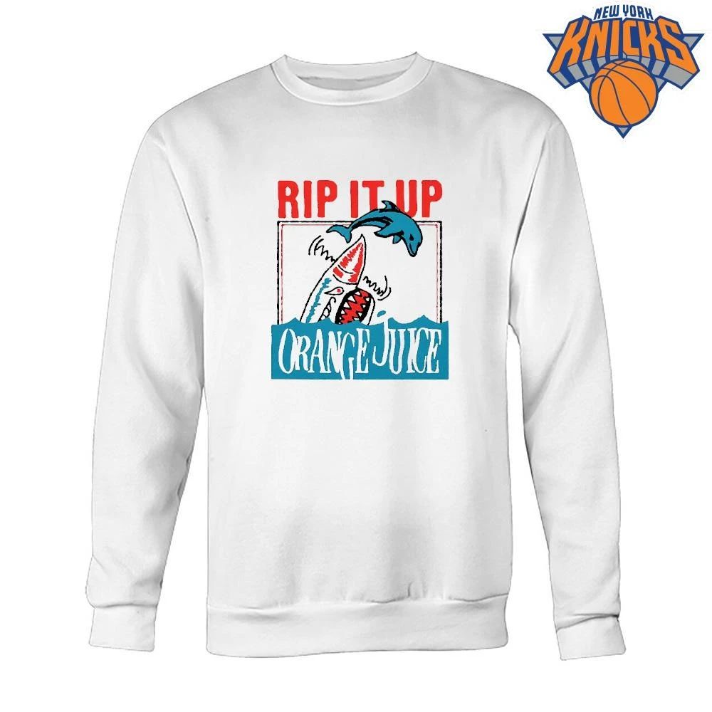 Rip It Up Orange Juice Post Punk Dolphin Shark Shirt