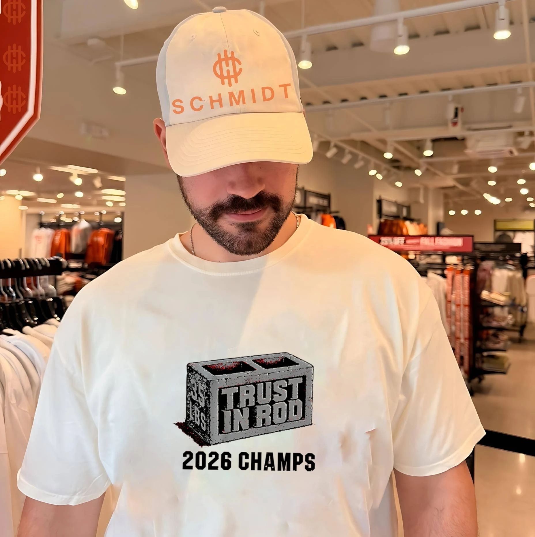 Rod Brind’Amour Trust in Rod 2026 Champs shirt