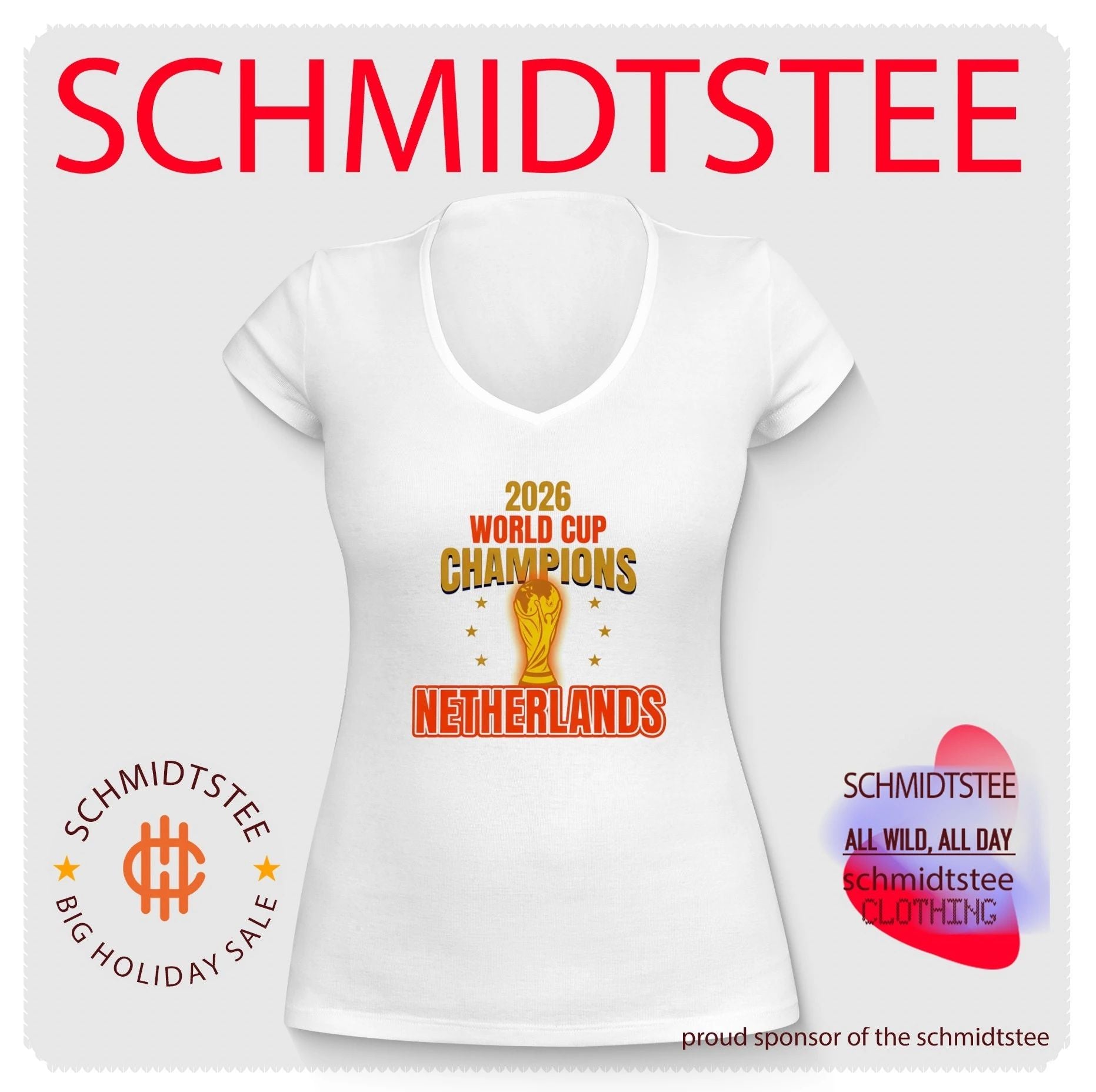 2026 World Cup Champions Netherlands Football Soccer shirt
