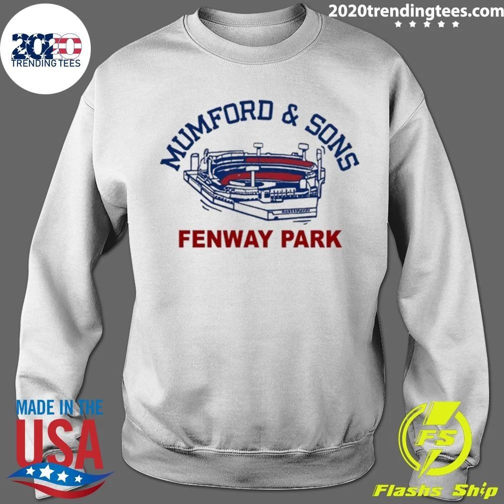 Mumford and Sons Fenway Park 2026 Event Tee Shirt