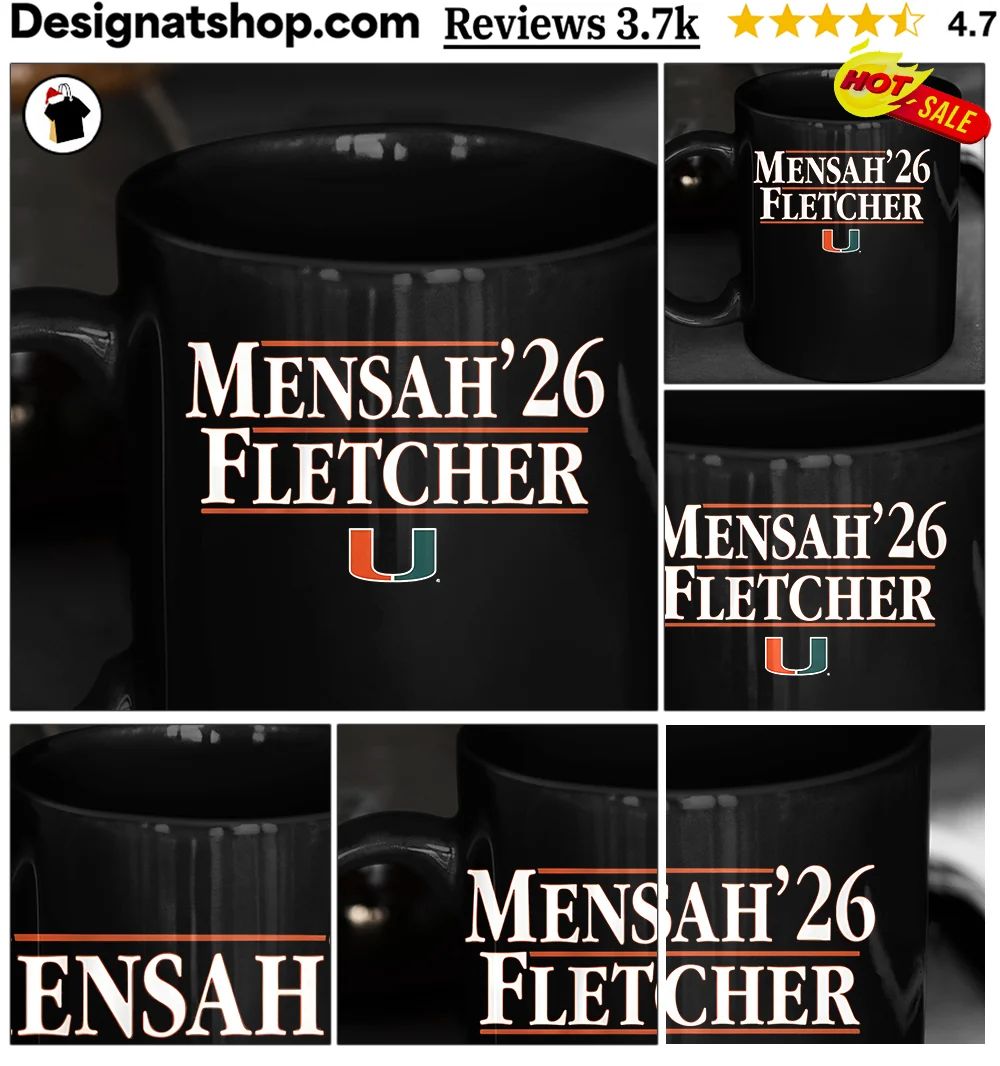 Miami Football Mensah-Fletcher ’26 shirt