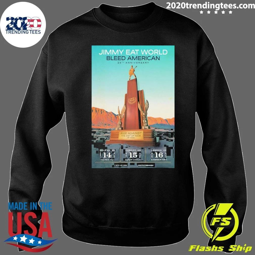 Jimmy Eat World August 16 2026 London UK Shirt