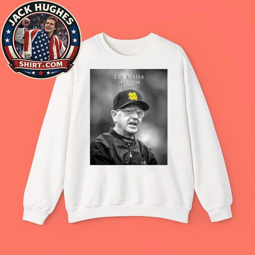 Legendary Notre Dame Coach Lou Holtz 1937-2026 Shirt