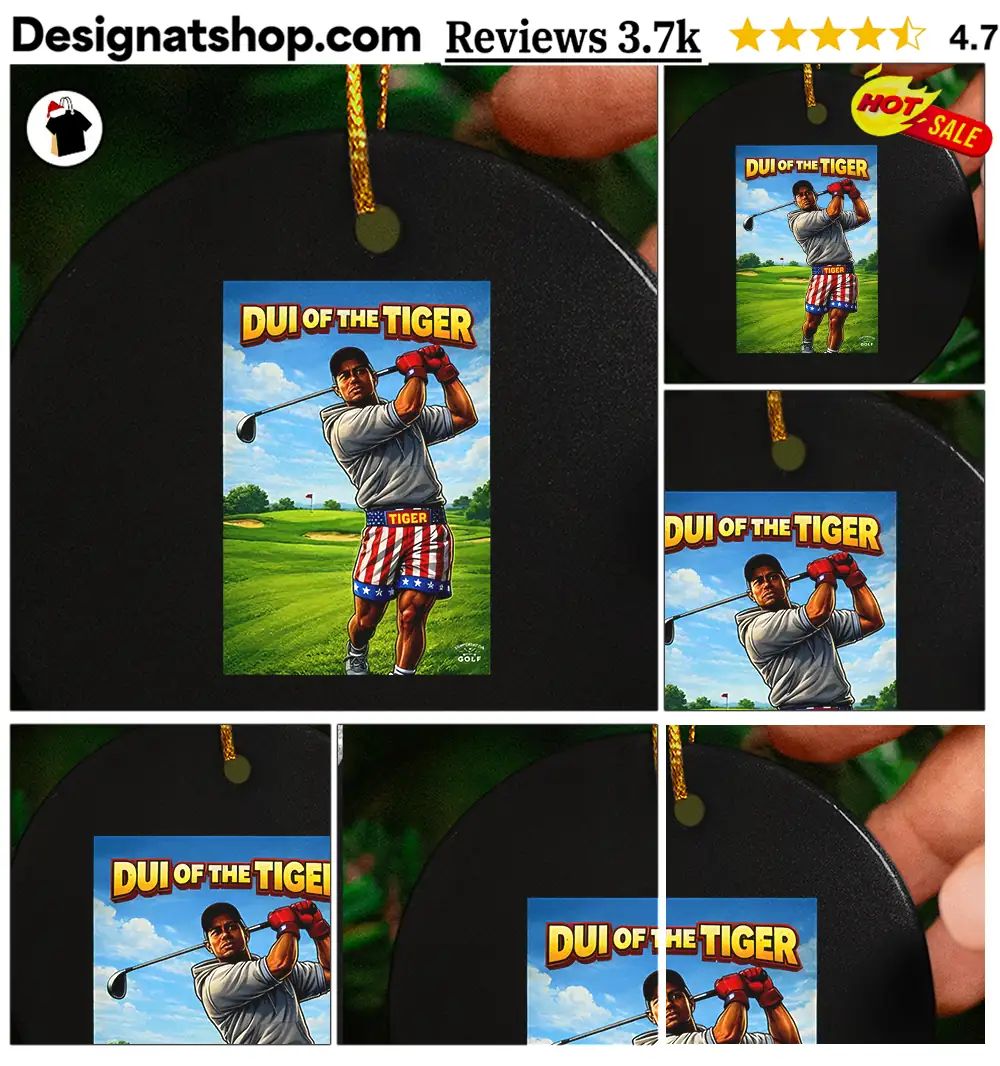 Tiger Wood DUI of the Tiger Golf Graphic shirt