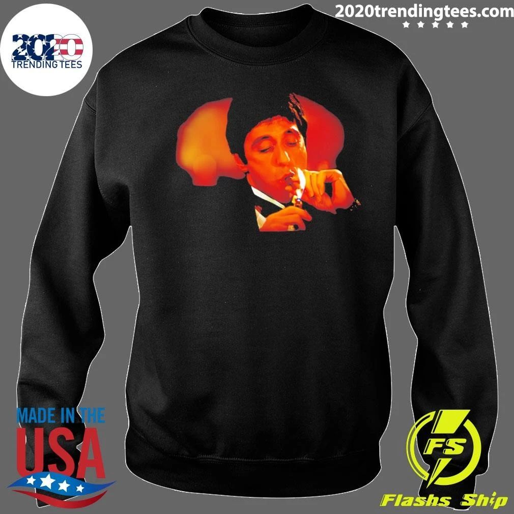 Tony Montana Smoking Cigar Vintage Shirt