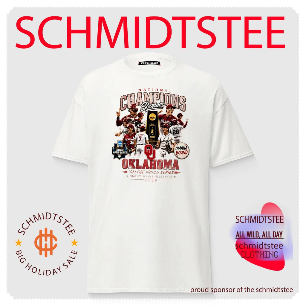 Oklahoma Sooners College World Series National Champions 2026 shirt