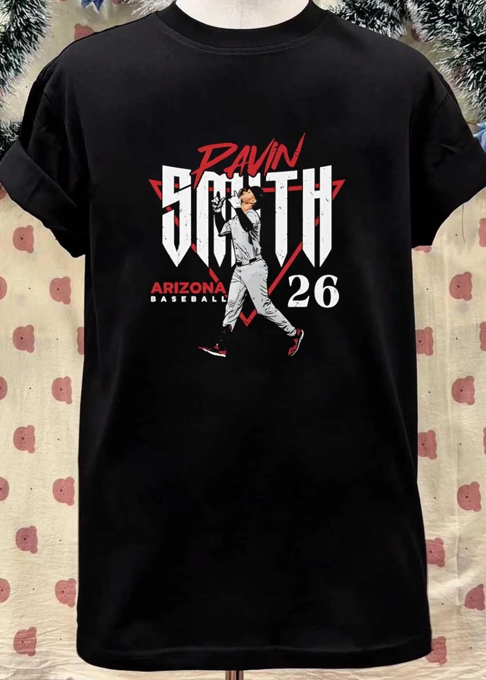 Pavin Smith Arizona Baseball Player Hitting 26 Arizona Baseball T-Shirt