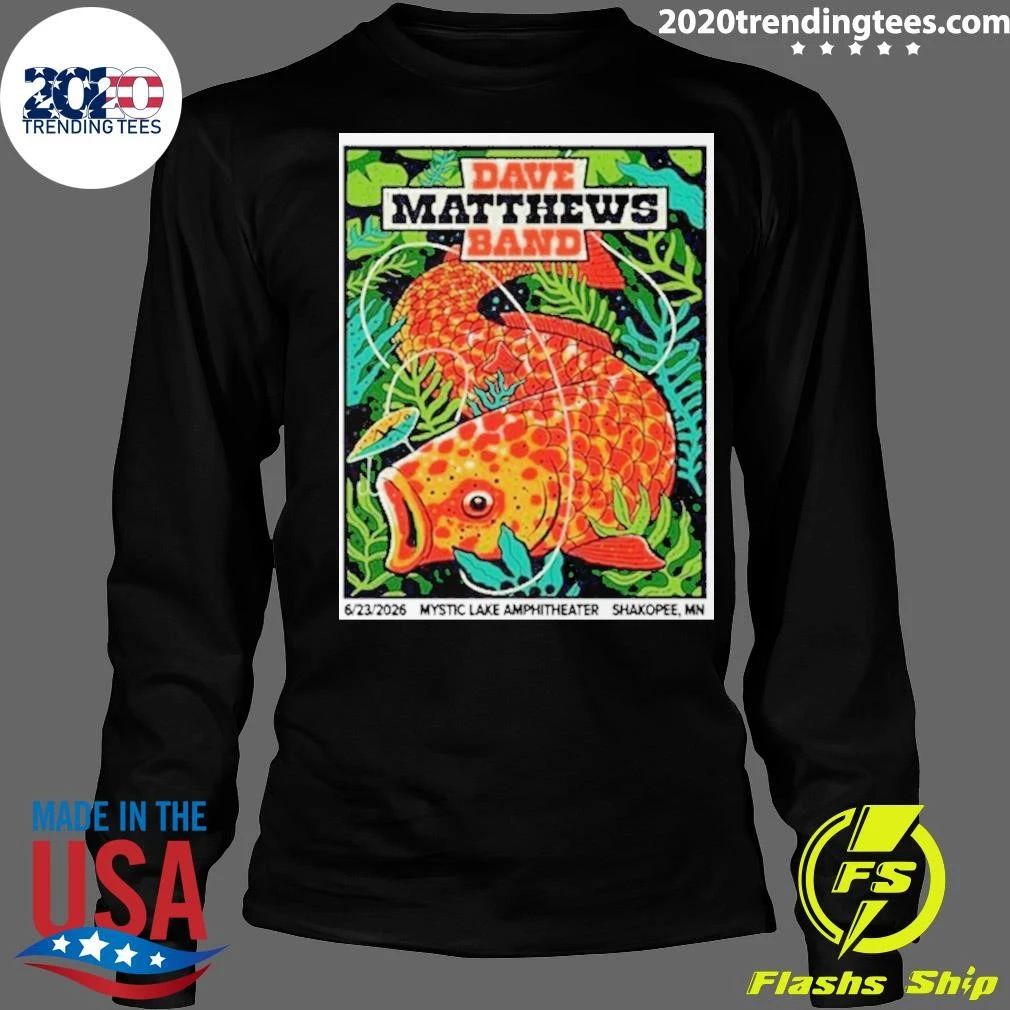 June 23 2026 Dave Matthews Band Event Shakopee Minnesota Shirt