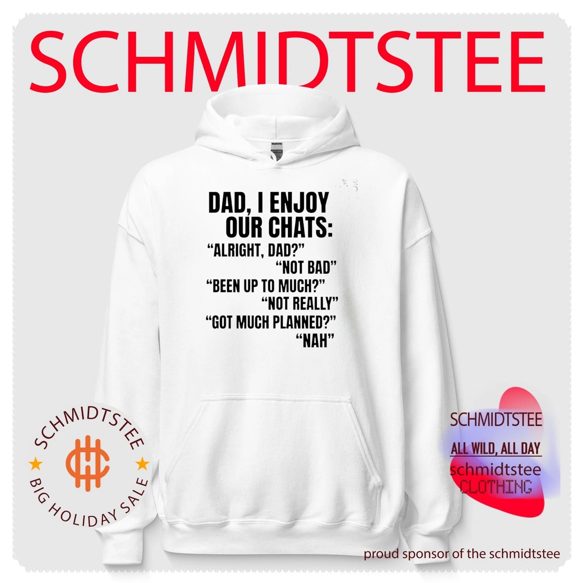 Dad I Enjoy Our Chats Funny Father Conversation shirt