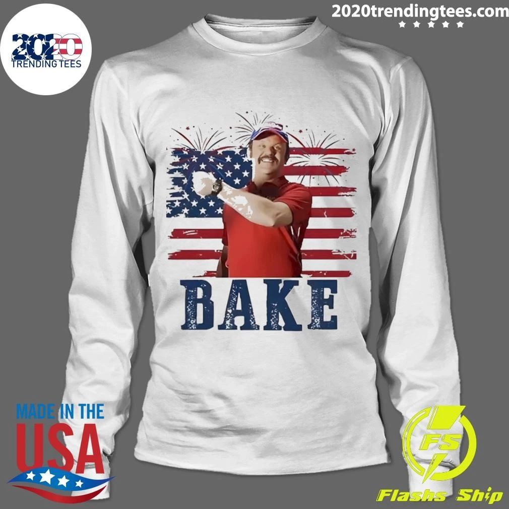 Bake Naughton Jr. Talladega Nights 250th America 4th Of July Shirt