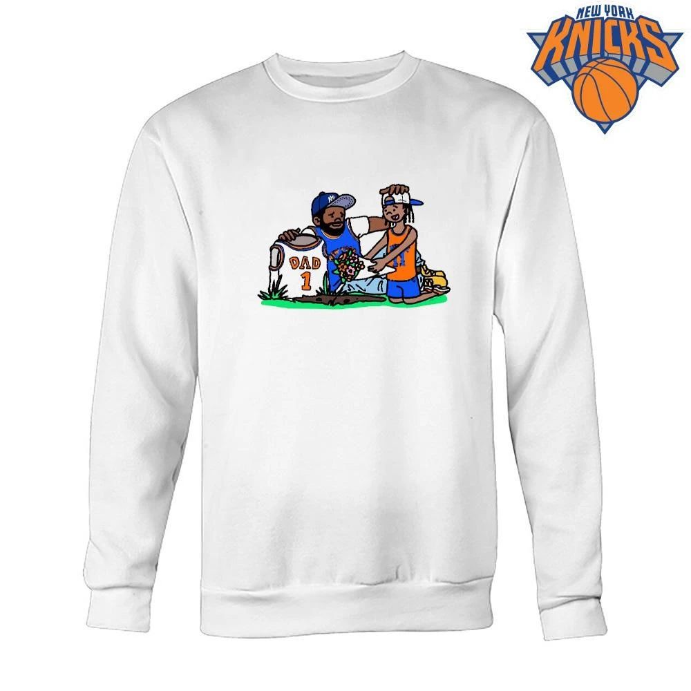 Jalen Brunson Rick Brunson Memorial Father Day New York Basketball Championship Fan Gift Shirt