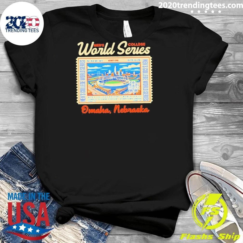 2026 Men’s College World Series Ticket Stadium Shirt