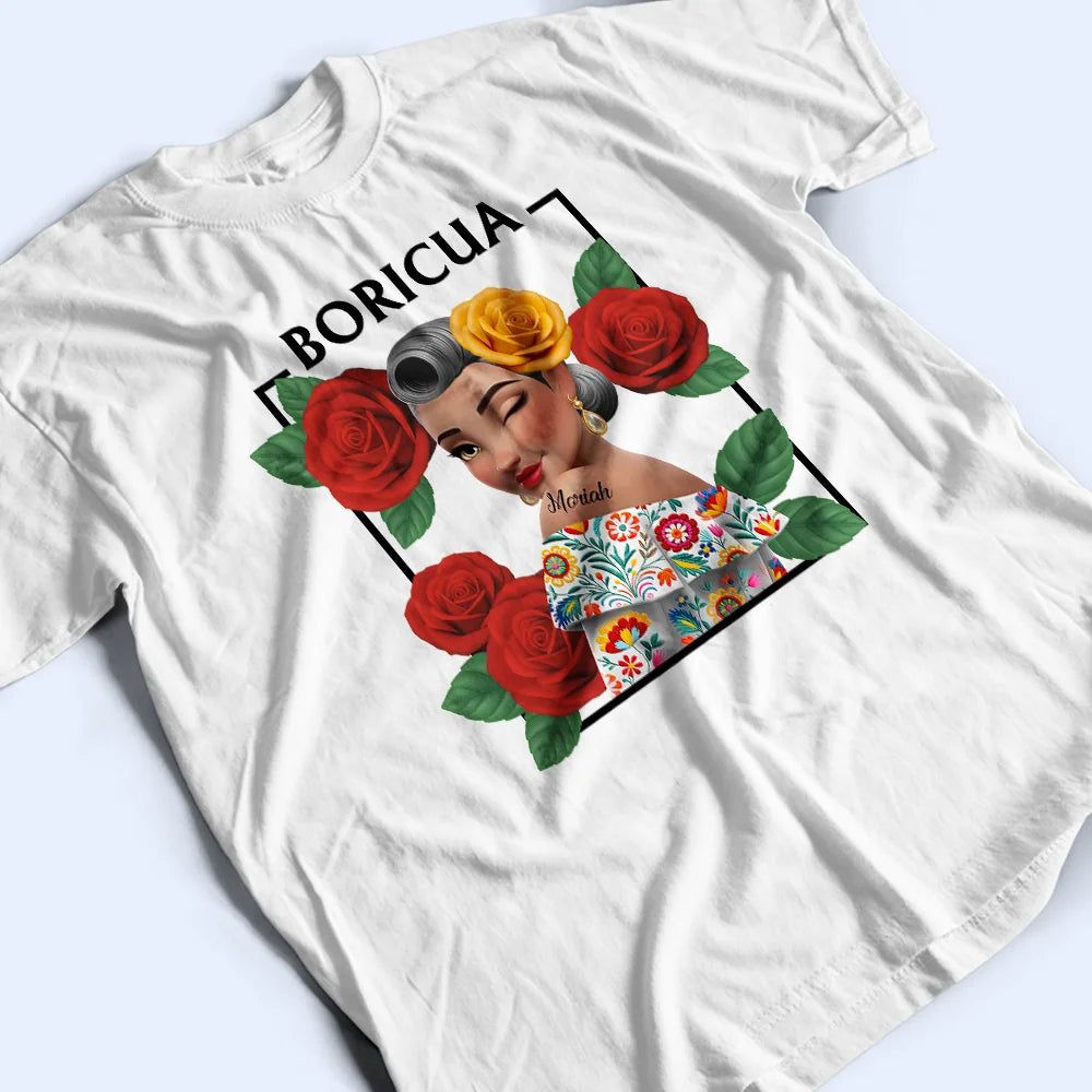 Hispanic Woman Latinos - Personalized T Shirt