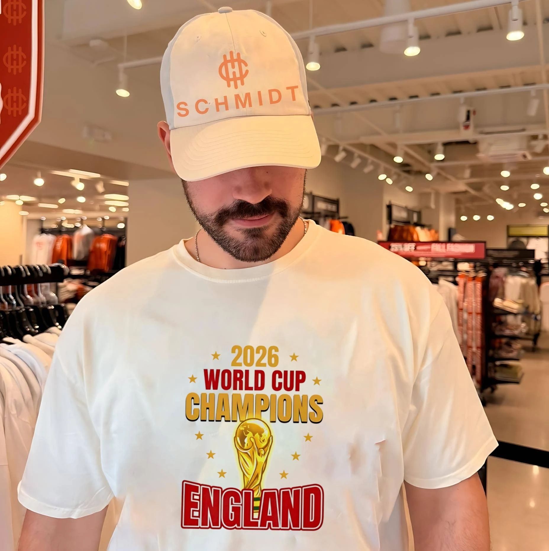 2026 World Cup Champions England Football Soccer shirt