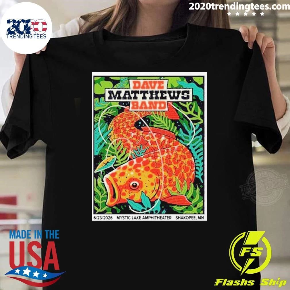June 23 2026 Dave Matthews Band Event Shakopee Minnesota Shirt