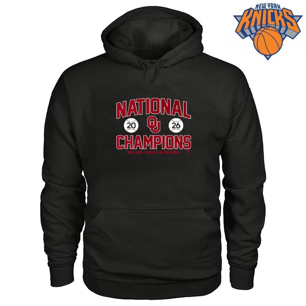 Oklahoma Baseball 2026 NCAA Champions Classic Shirt