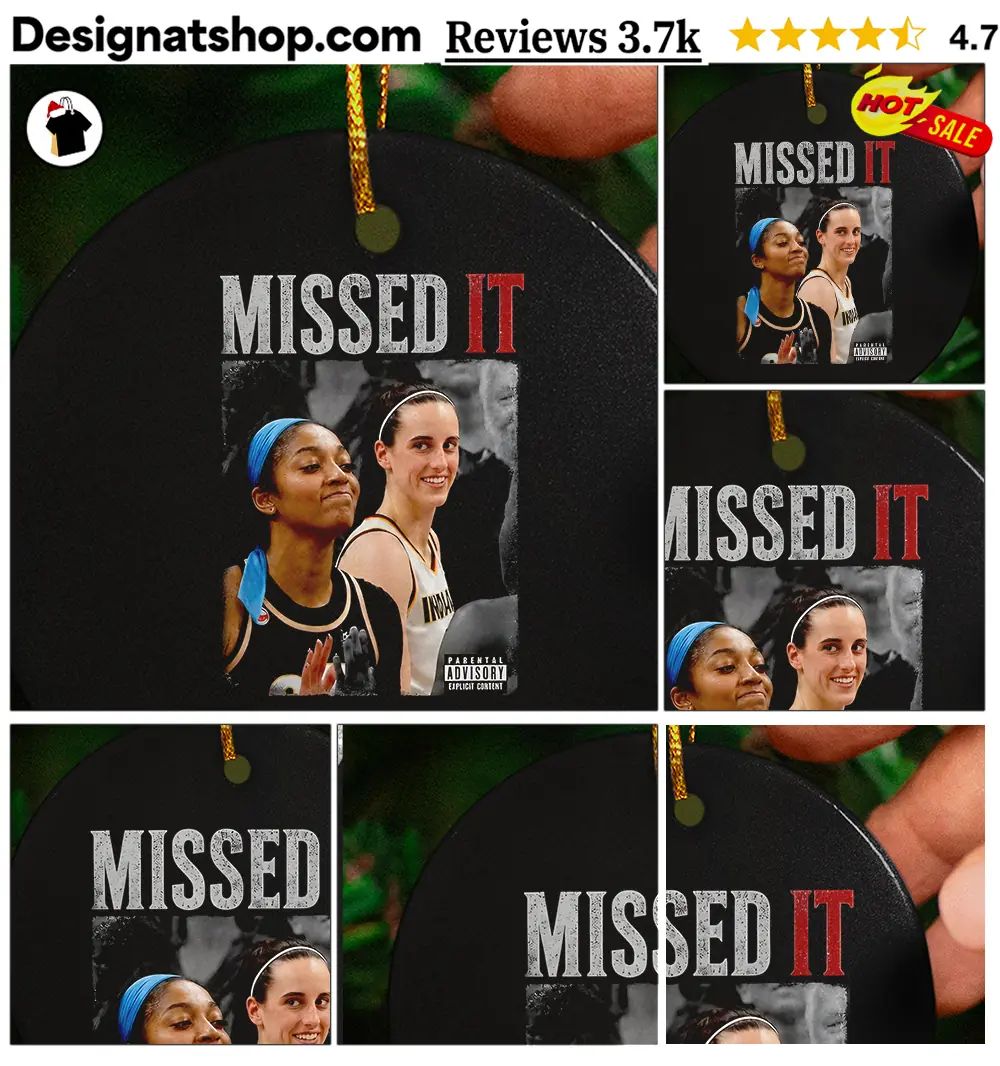 Caitlin Clark Angel Reese Missed It Viral Basketball Meme Graphic parental advisory shirt
