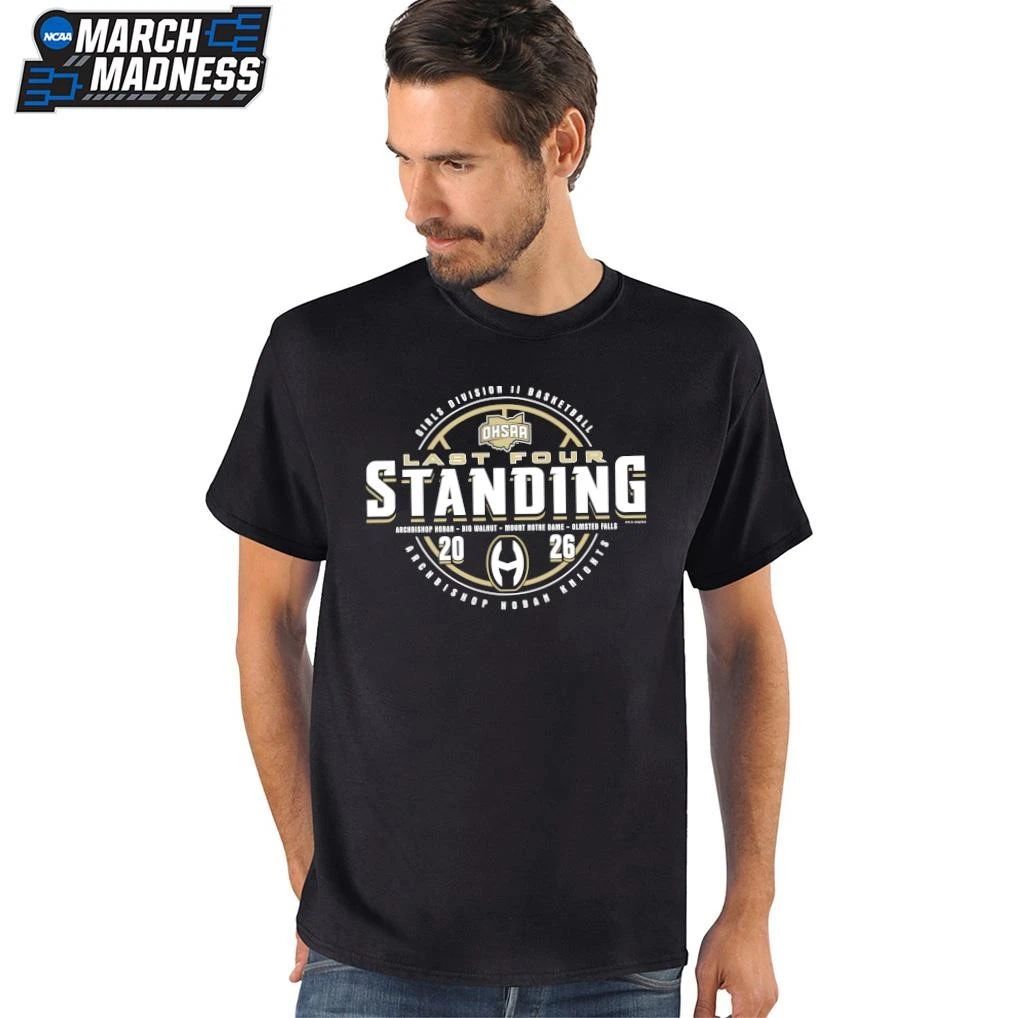 Archbishop Hoban Knights 2026 OHSAA Girls Basketball Division 2 Last Four T-Shirt