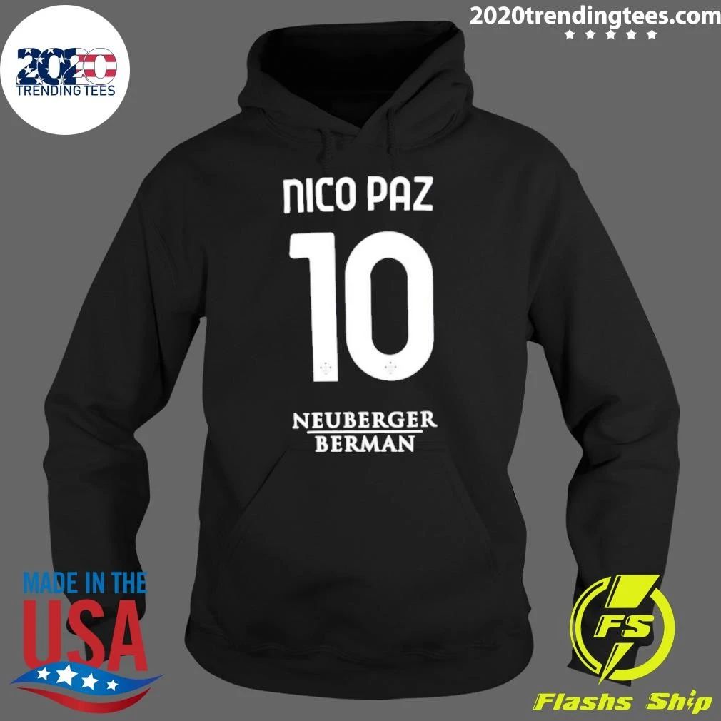 Nico Paz 10 Neuberger Berman Shirt