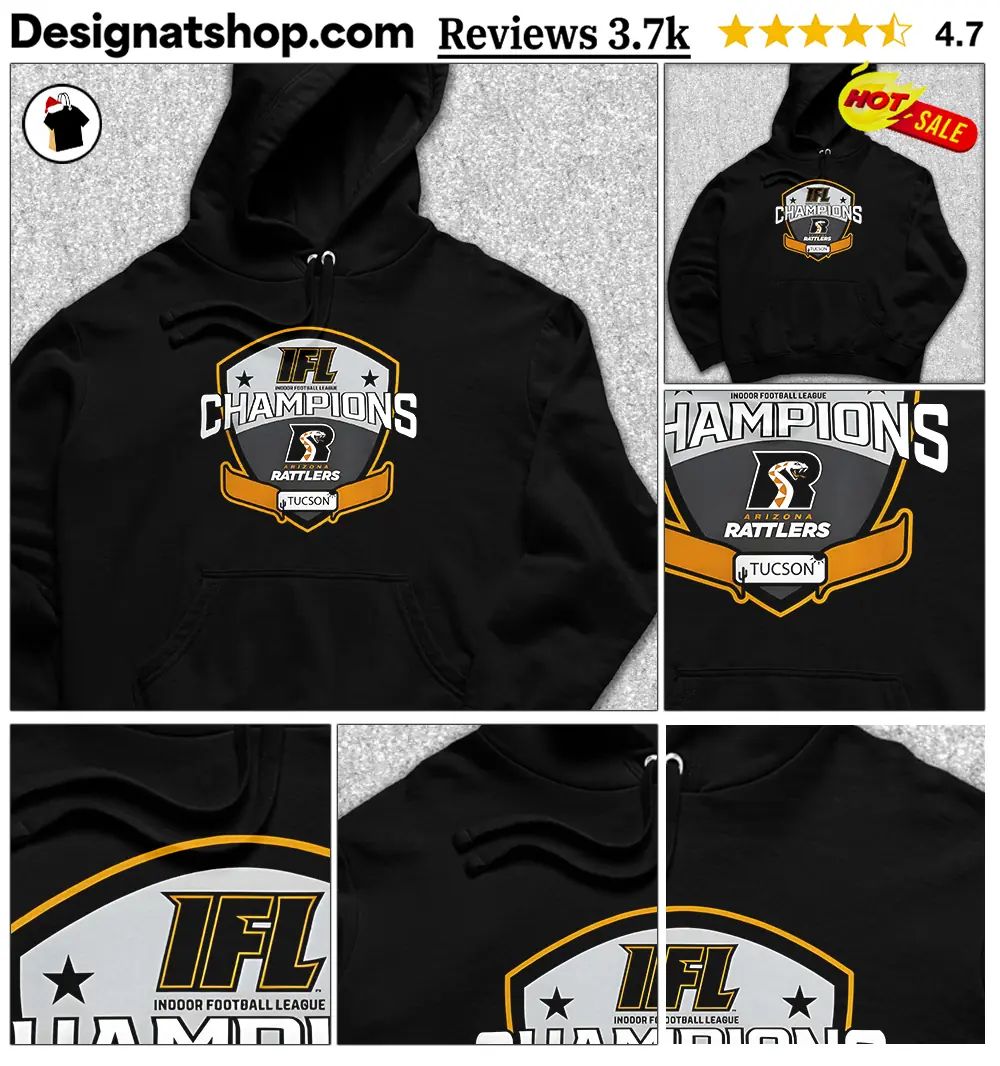 Arizona Rattlers Indoor Football League IFL Champions Tucson Graphic shirt