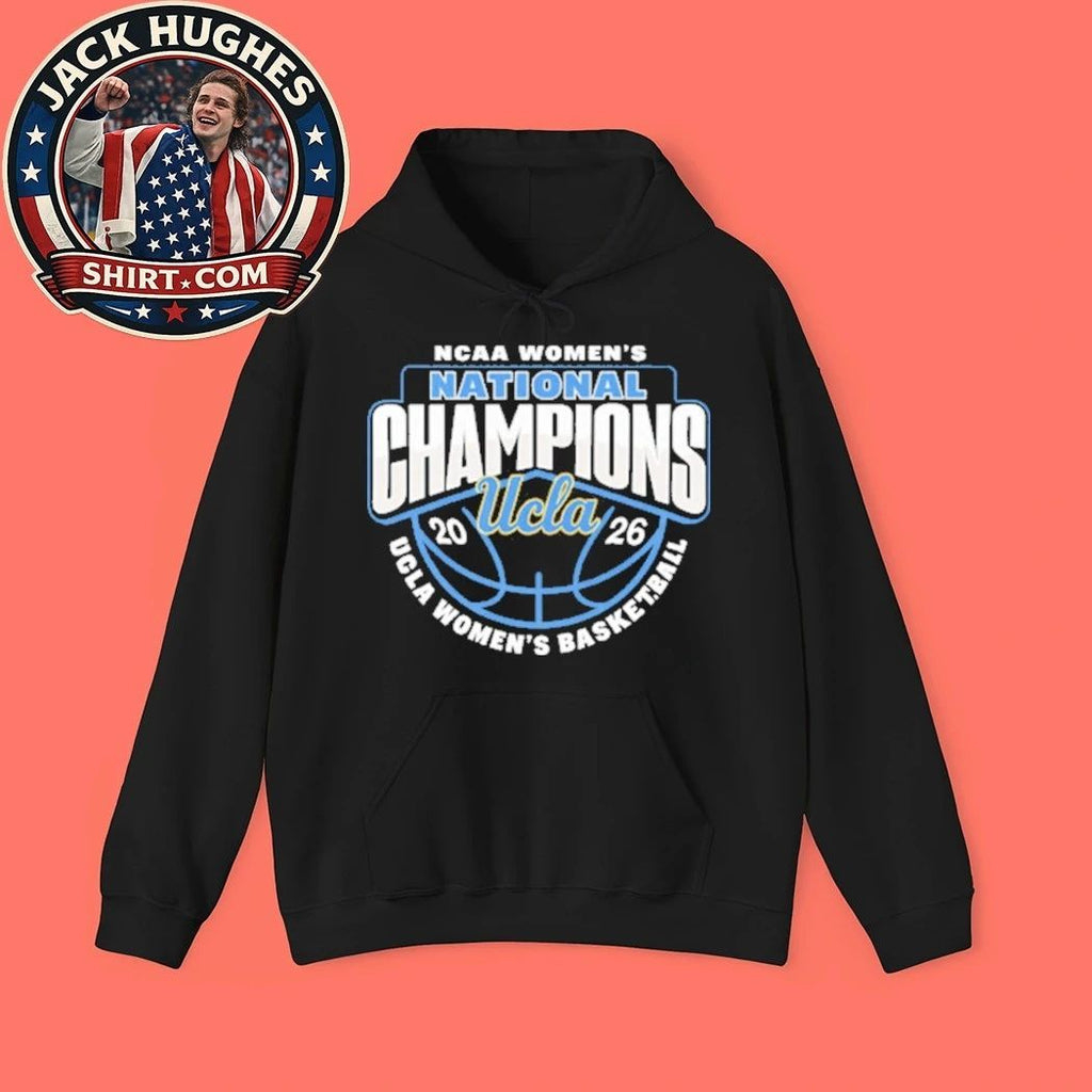 Original 2026 NCAA Women’s National Champions UCLA Bruins Women’s Basketball Logo Graphic T-Shirt
