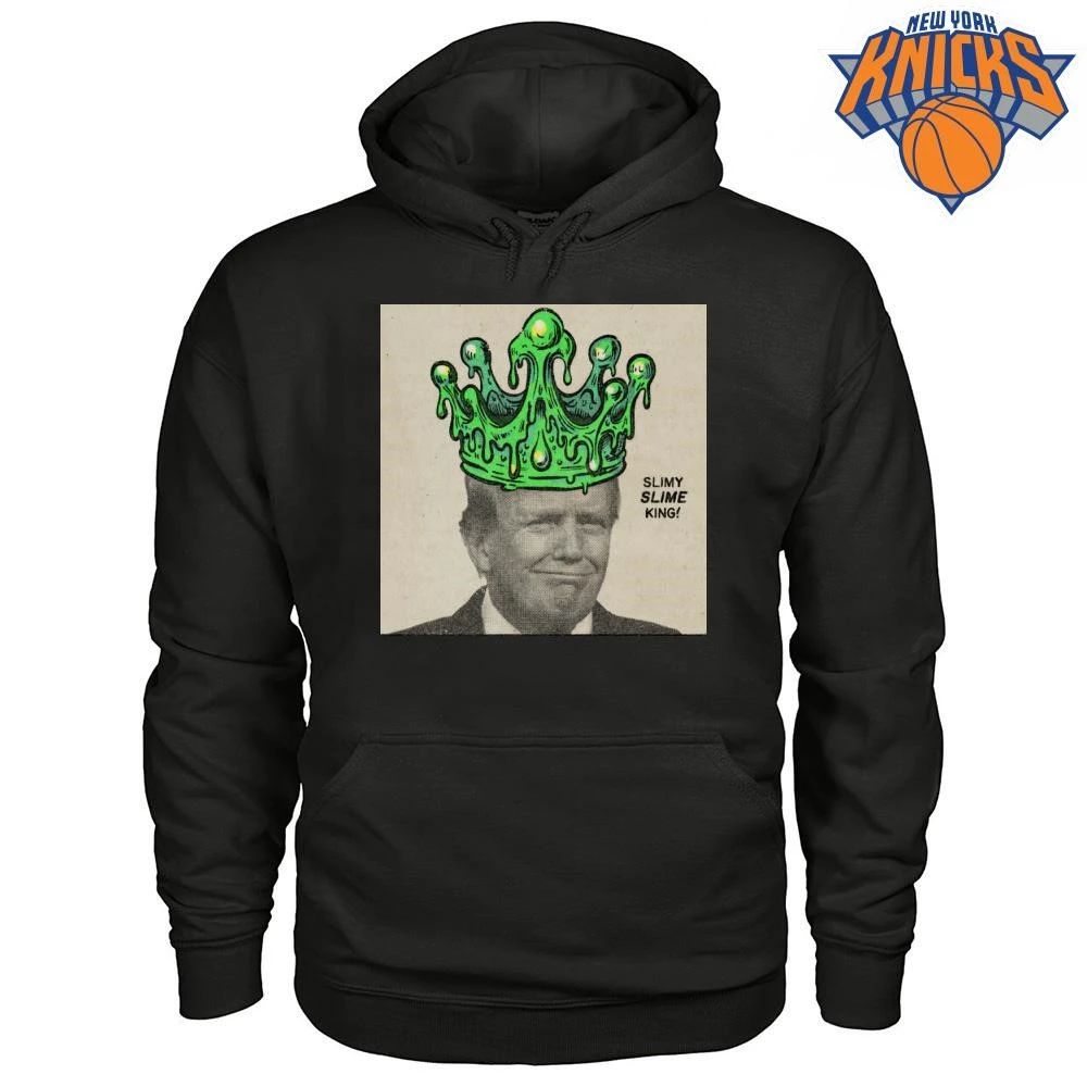 Donald Trump Slimy Slime King Funny Political Anti Trump Satire Humor Comic shirt